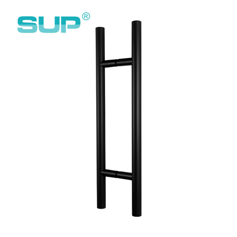 H ladder stijl roestvrijstalen douchewand kamer glazen deur handgrepen, glazen deur handgrepen, badkamer douche deur handgrepen DH133B-500-300